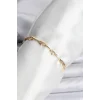 Yıldız Model Gold Renk Pirinç Bileklik