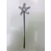 Yıldız Peri Asası Sihirli Değnek Beyaz Ponponlu
