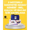 Titreşimli Masaj Kemeri 20 Mıknatıs 5 Motorlu