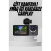 Yol Kayıt Araç Kamerası HD DVR 3 Kameralı 2.0in Ekranlı Ön İç Arka