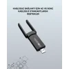 Yüksek Hızlı 1200 Mbps Çift Bant USB WiFi Adaptör – Güçlü Sinyal, Geniş Uyumluluk