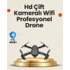 Yükseklik Sabitlemeli Katlanabilir Drone 1080P 4K Kamera Seçenekli