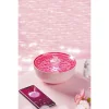 Z5 Arktik Okyanus Temalı Bt Kablosuz Hoparlör - Pembe