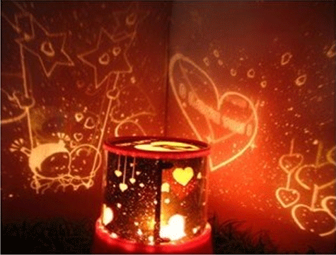 Star Love Projeksiyonlu Gece Lambası