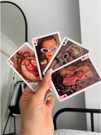 Barbie İskambil Poker Kartı