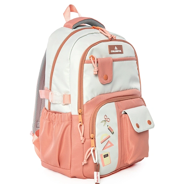 CARLOS SIRT ÇANTASI PUDRA PEMBE