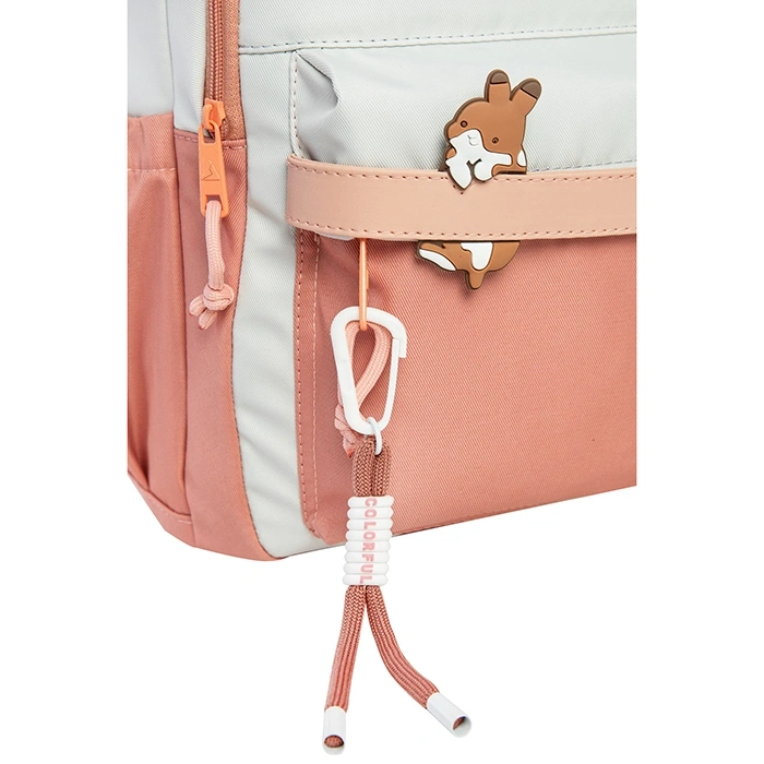 FRED SIRT ÇANTASI PUDRA PEMBE