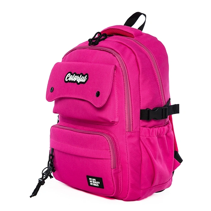 TRAVEL SIRT ÇANTASI PEMBE