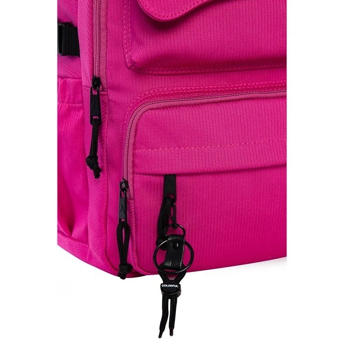 TRAVEL SIRT ÇANTASI PEMBE