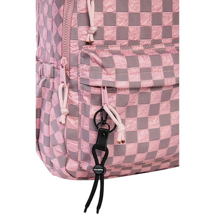 POLLY SIRT ÇANTASI PUDRA PEMBE