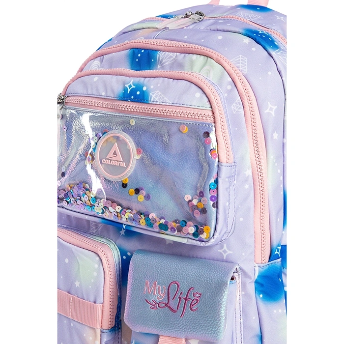 LİVA SIRT ÇANTASI MOR