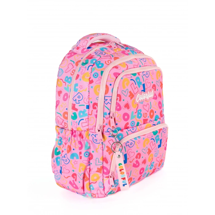 LOVELY SIRT ÇANTASI TOZ PEMBE