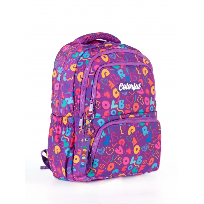 LOVELY SIRT ÇANTASI MOR