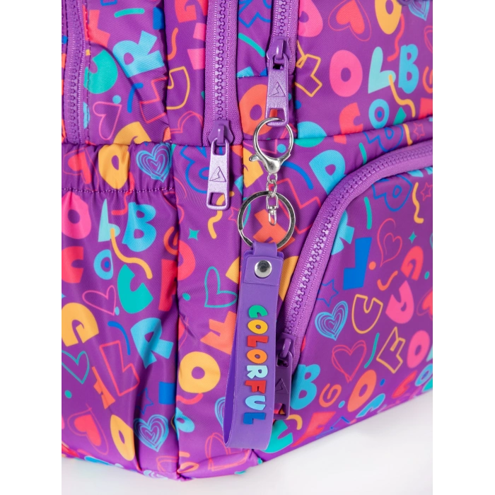 LOVELY SIRT ÇANTASI MOR