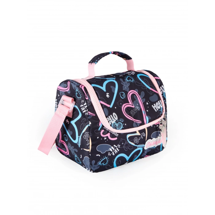 HEART BESLENME ÇANTASI SİYAH