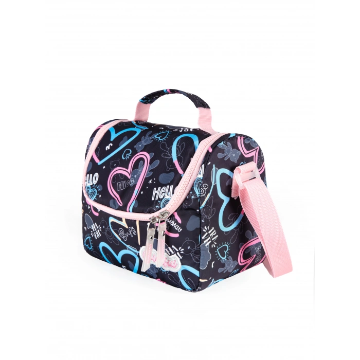 HEART BESLENME ÇANTASI SİYAH