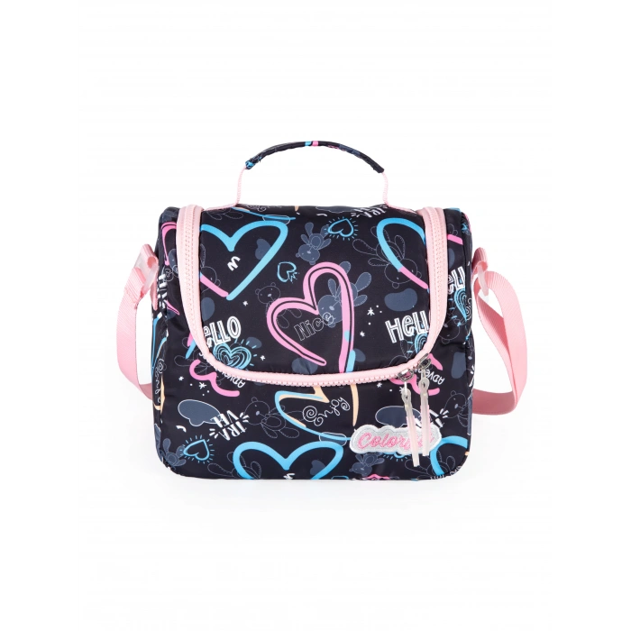 HEART BESLENME ÇANTASI SİYAH