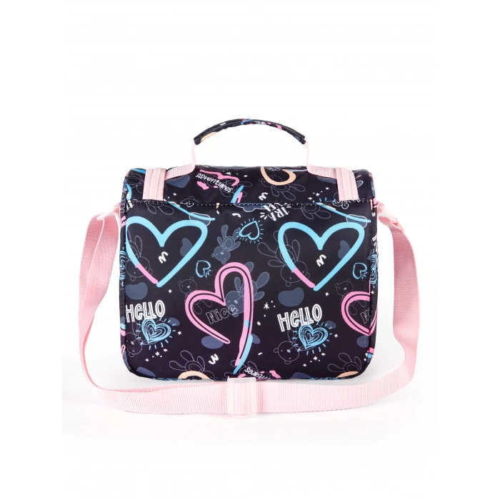 HEART BESLENME ÇANTASI SİYAH