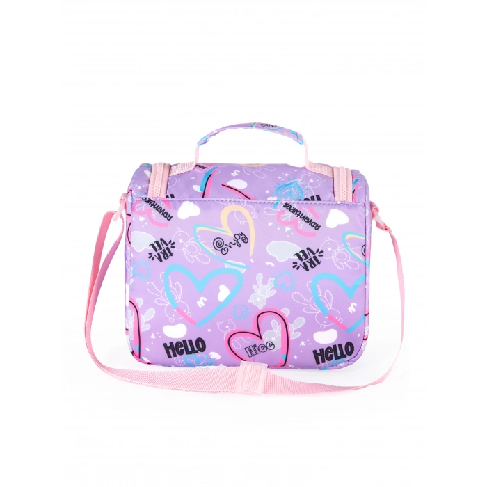 HEART BESLENME ÇANTASI LİLA