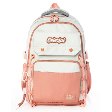 CLASİC SIRT ÇANTASI PUDRA PEMBE