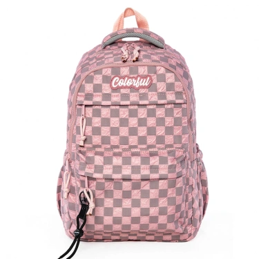 POLLY SIRT ÇANTASI PUDRA PEMBE