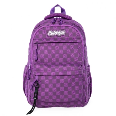 POLLY SIRT ÇANTASI MOR