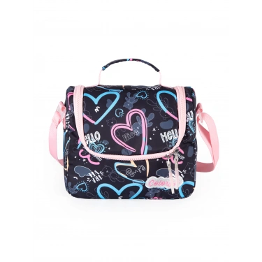 HEART BESLENME ÇANTASI SİYAH