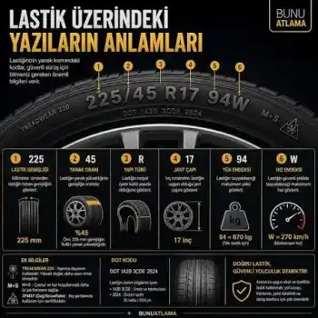 Lastik DOT Tarihi Nasıl Okunur?