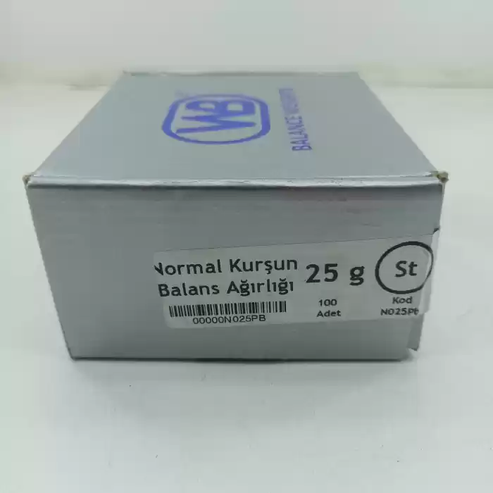 BALANS AĞIRLIĞI STANDART 25 GR