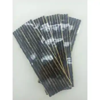 20 CM UZUN SİYAH INCE LASTİK TAMİR FİTİLİ 