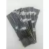 20 CM UZUN SİYAH INCE LASTİK TAMİR FİTİLİ 