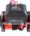 PowerMass 13500 LB Kırmızı Sentetik Halatlı Off-road Vinç 12V