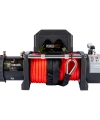 PowerMass 13500 LB Kırmızı Sentetik Halatlı Off-road Vinç 12V