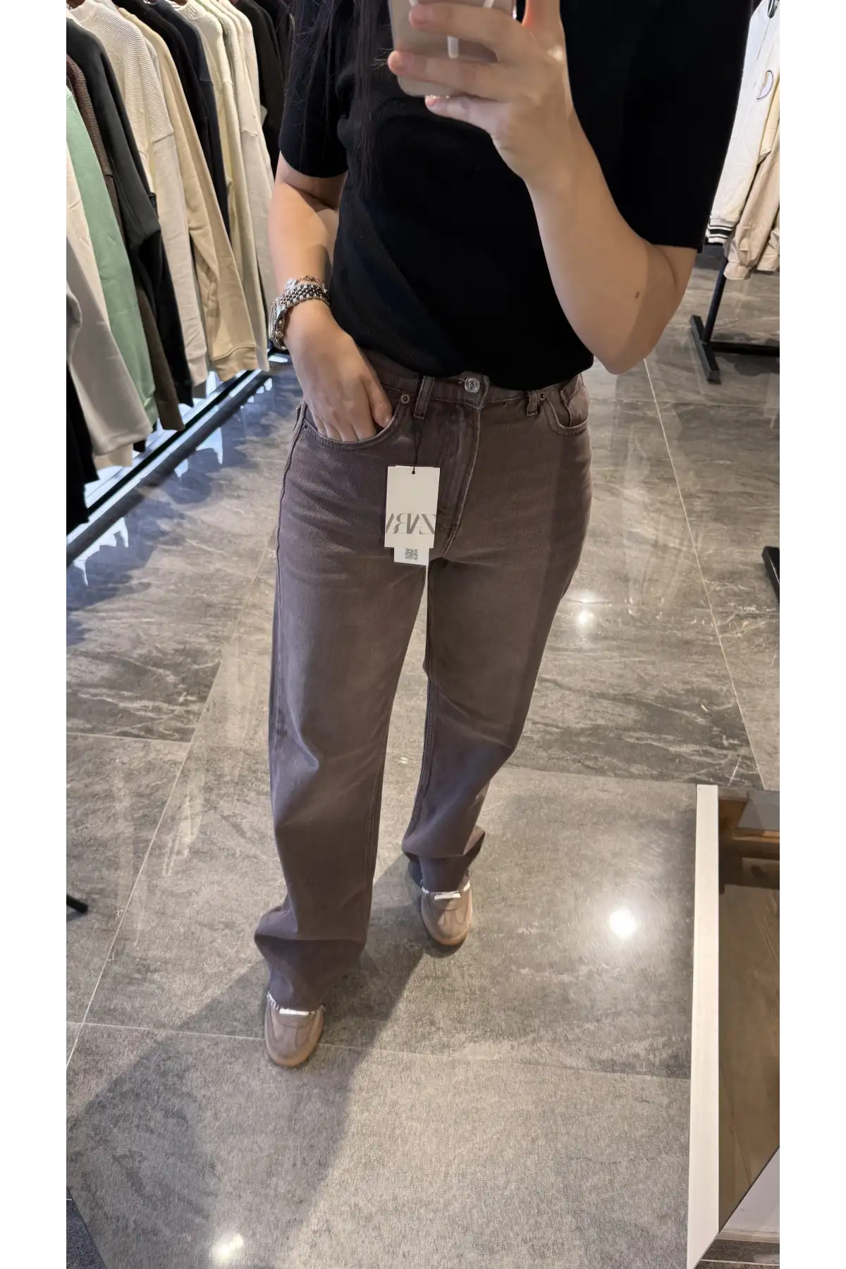Kahve Straight Jean