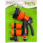 Herly HL1202 Sulama Sprey Tabanca Seti 8 Fonksiyonlu