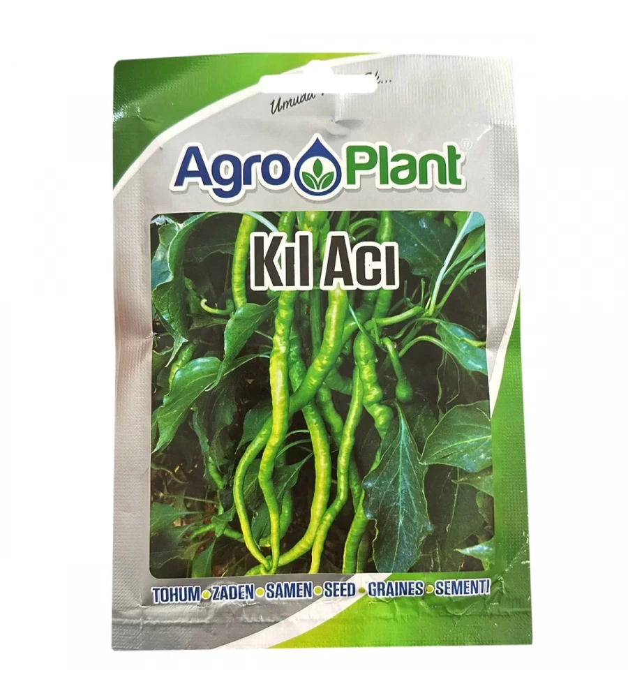 Agro Plant Kıl Acı Biber Tohumu 25Gr