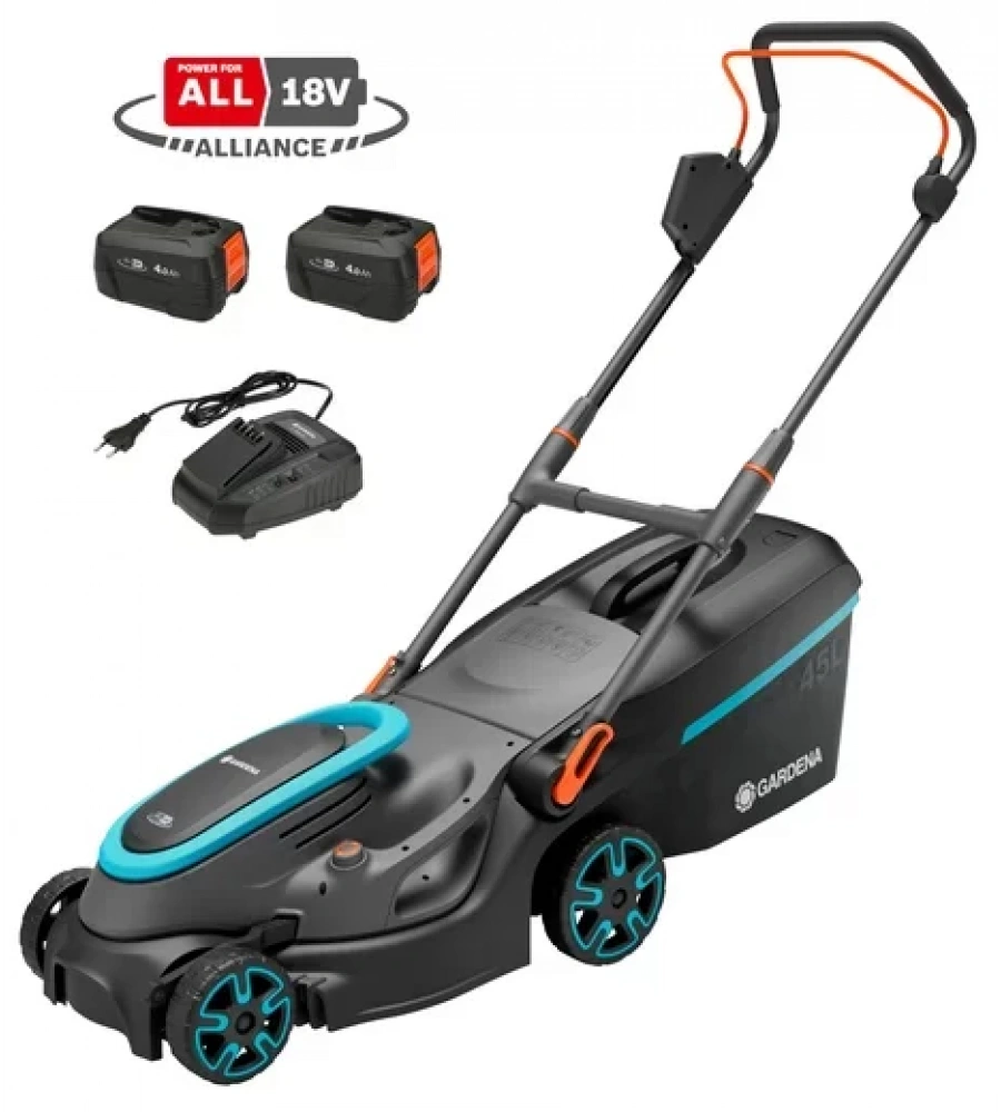 Akülü Çim Biçme Makinesi PowerMax 37/36V P4A Set