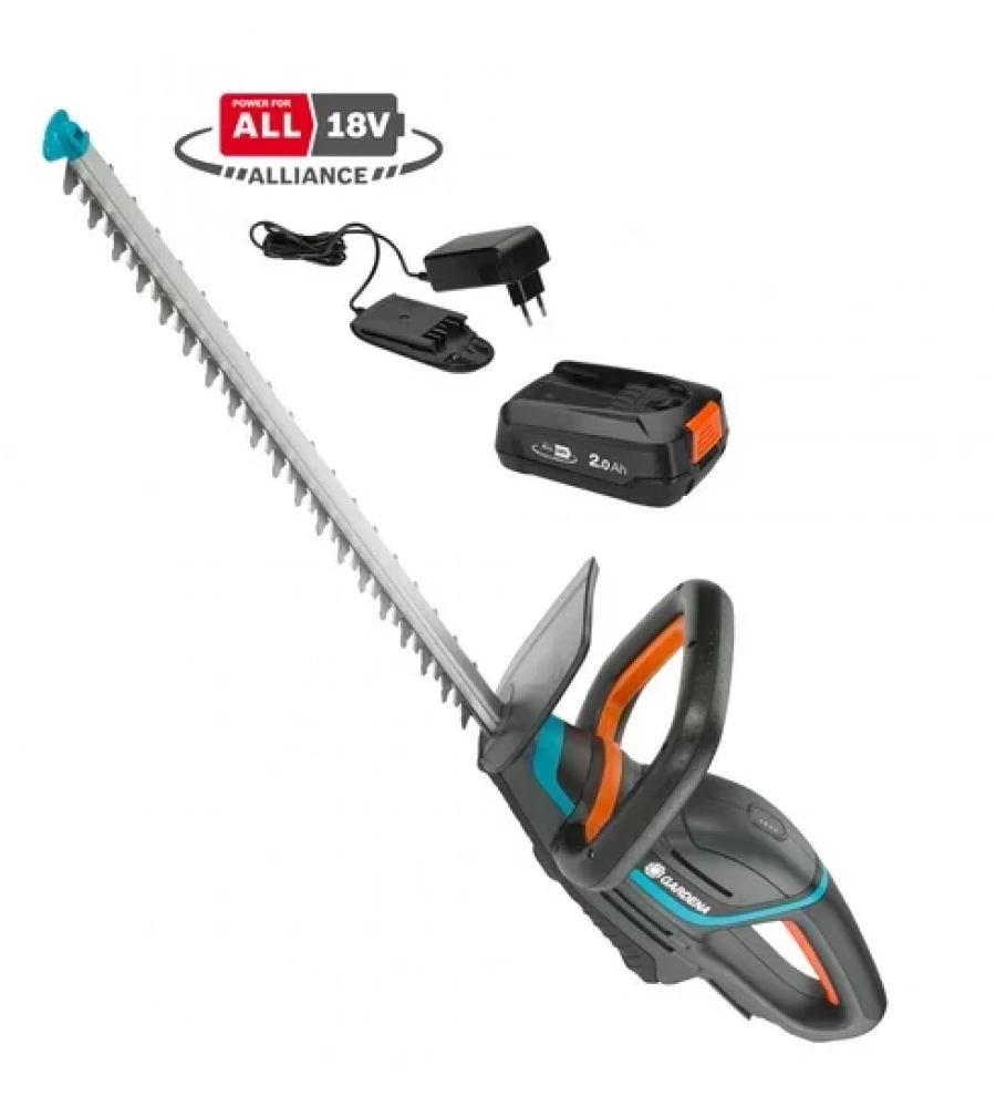 Akülü Çit Budama Makinesi ComfortCut 50/18V P4A Kullanıma Hazır Set