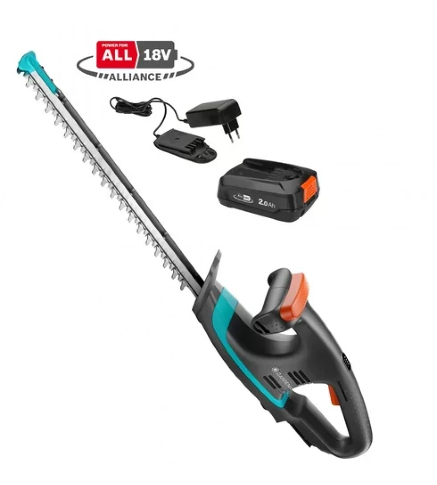 Gardena 14733-20 Akülü Çit Budama Makinesi Easy Cut 40/18V P4A Set
