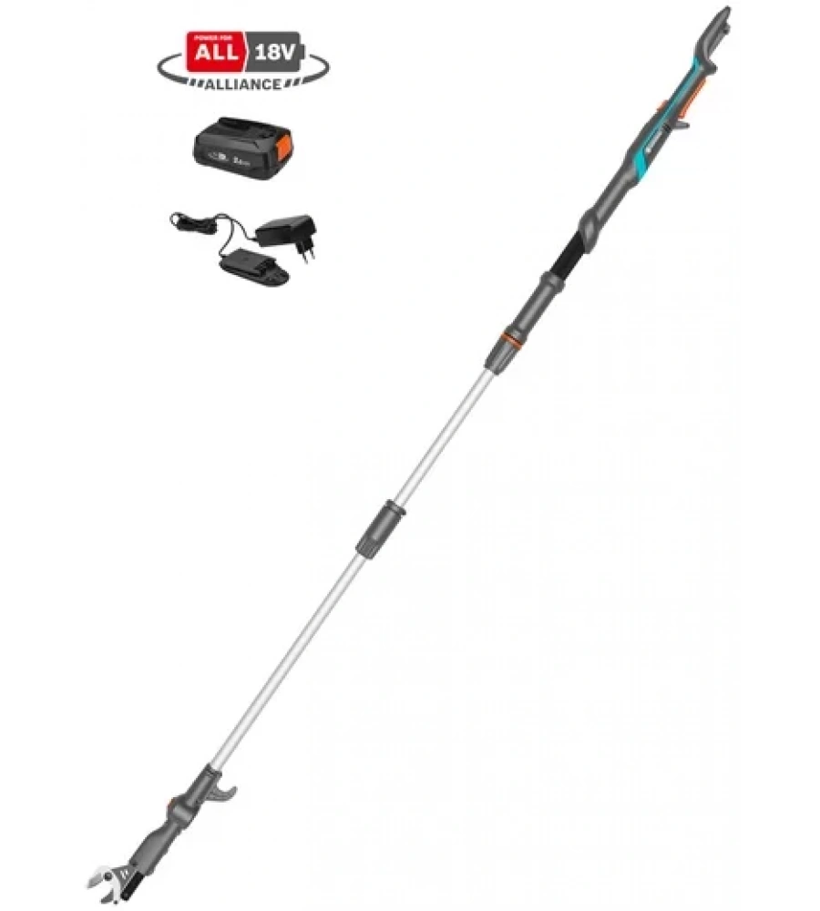 Akülü Teleskopik Yüksek Dal Makası HighCut 250/18V P4A Set