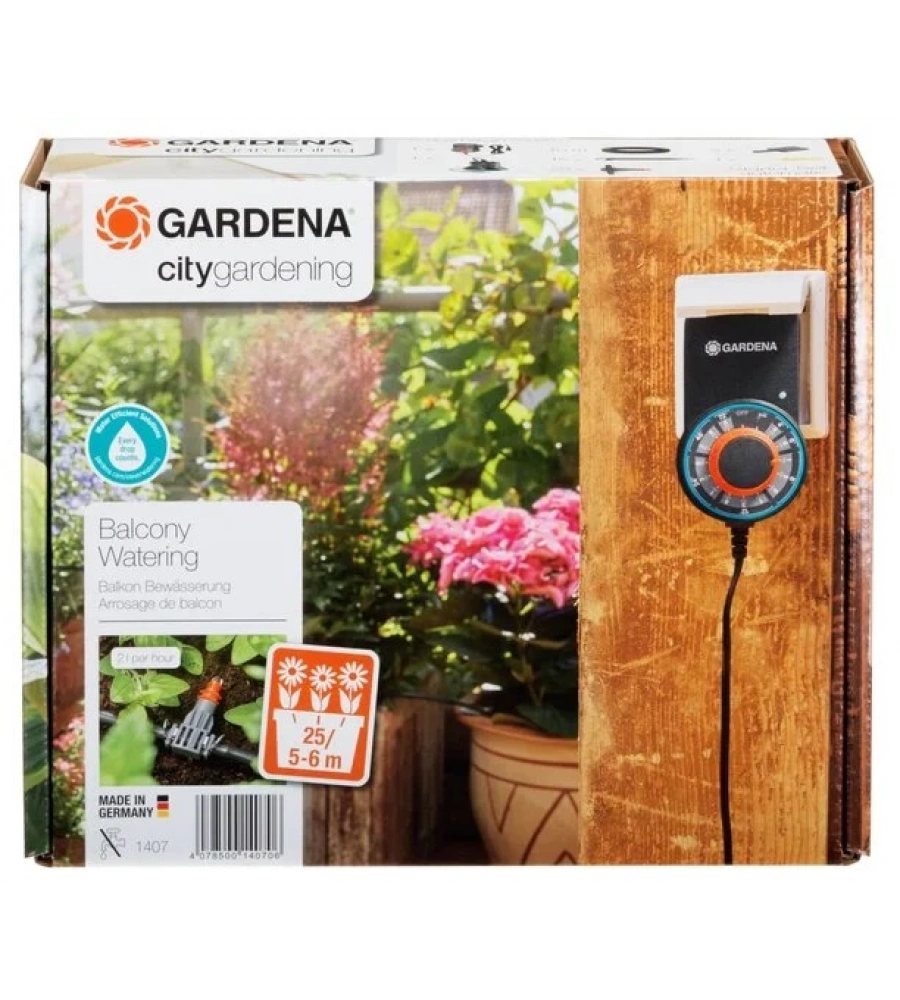 city gardening Balkon Bitkileri Sulama Seti