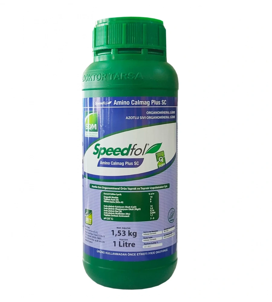 Dr Tarsa Speedfol Amino Calmag Plus Sc 1Lt Azotlu Sıvı Organomineral Gübre