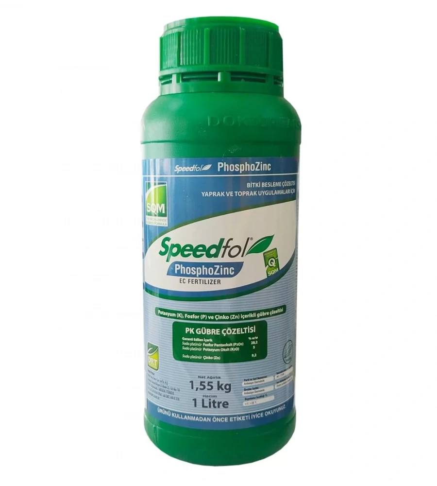 Dr Tarsa Speedfol Phosphozinc 1Lt Pk Gübre Çözeltisi Potasyum Çinko Fosfor