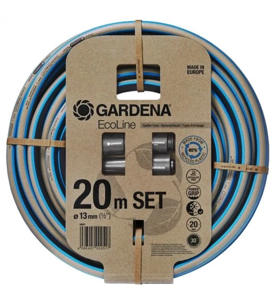 EcoLine Hortum Seti 13mm (1/2) 20m sistem parçaları ile birlikte