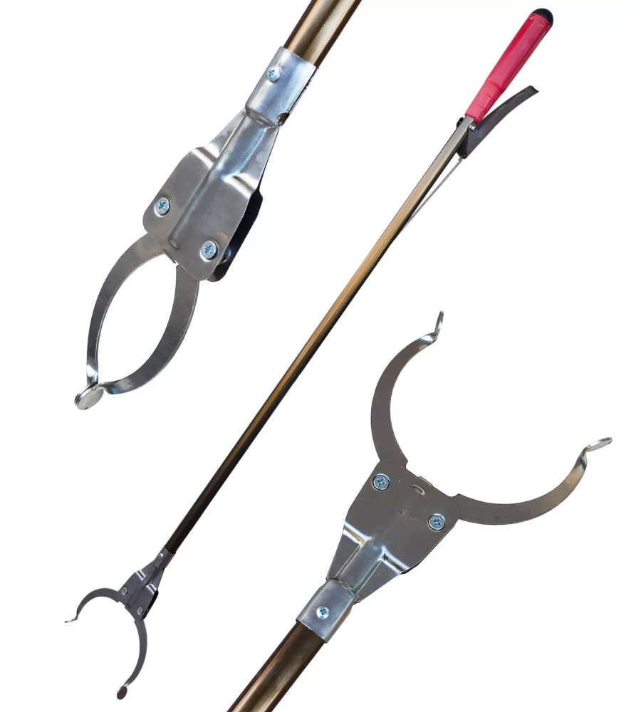 Ferrino Akrep Çöp Ve Atık Toplama Aparatı Maşası Düz Model Komple Metal Üretim