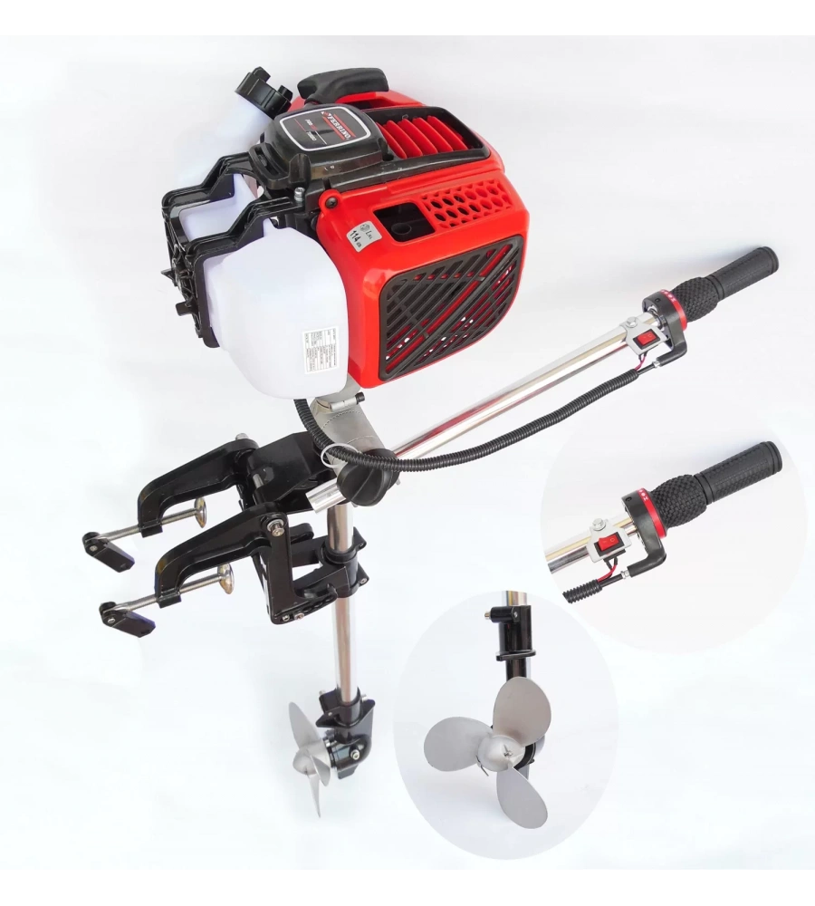 Ferrino Kayık Tekne Sandal Aparatı 2.6hp Marşlı Motorlu 2 Zamanlı