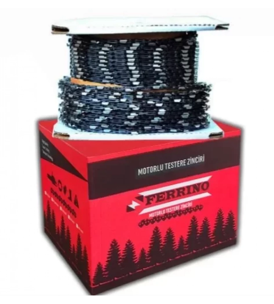 Ferrino Motorlu Testere Top Zincir 91Ayak 1.3mm 820 Diş Köşeli