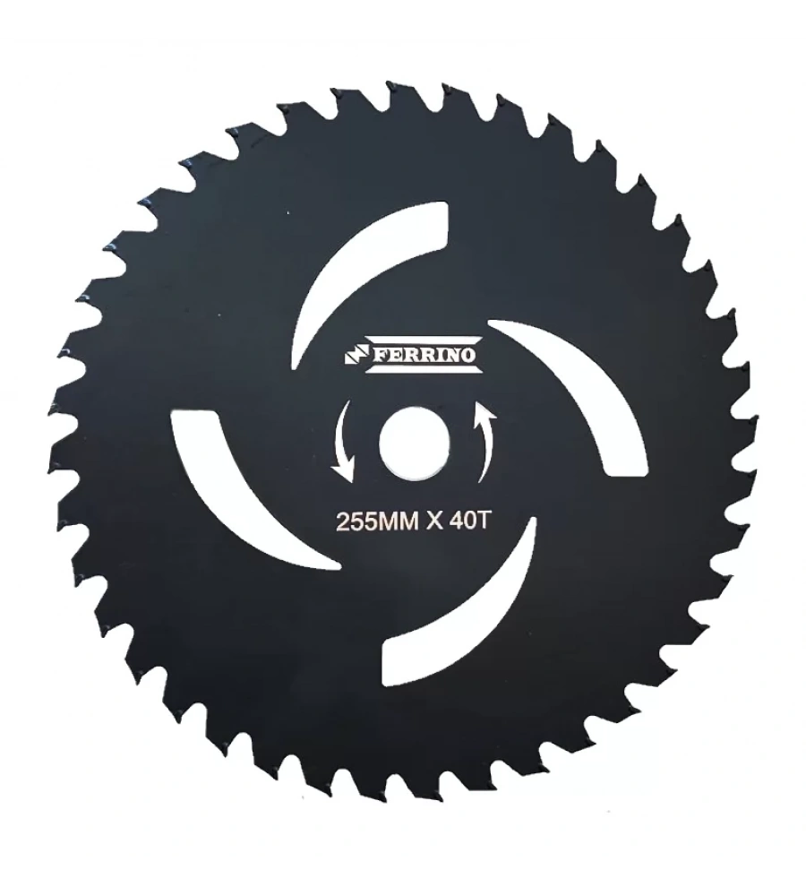 Ferrino Motorlu Tırpan 4D Daire Elmas Bıçak Testere 255Mm Siyah