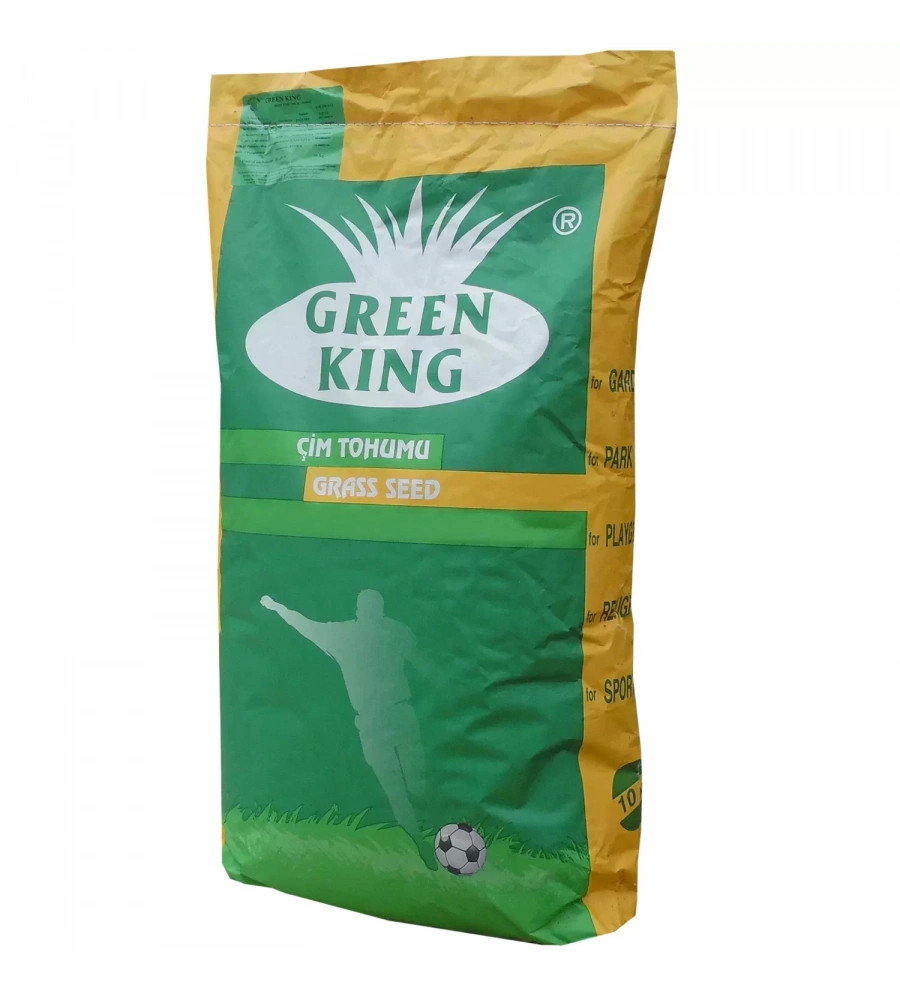 Green King 7M İthal Çim Tohumu 10Kg 7Li Karışım Çayır Çimen Ot Tohumu