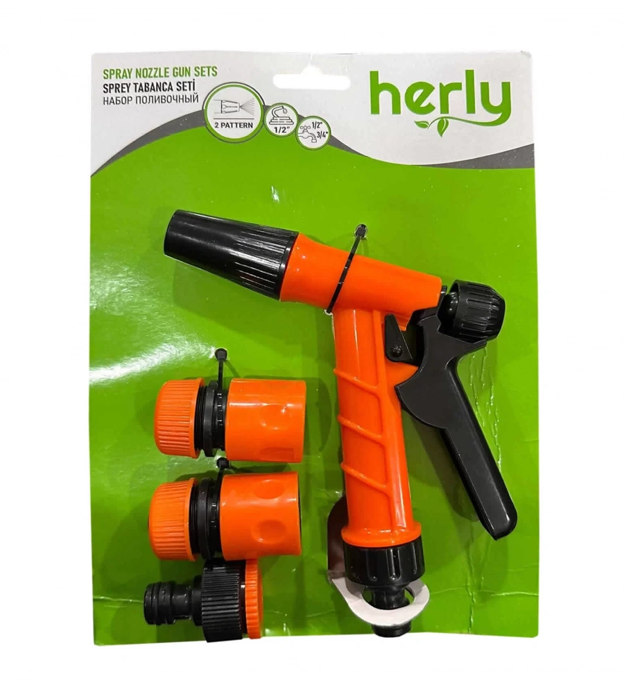 Herly HL1206 Sulama Sprey Tabanca Seti 2 Fonksiyonlu